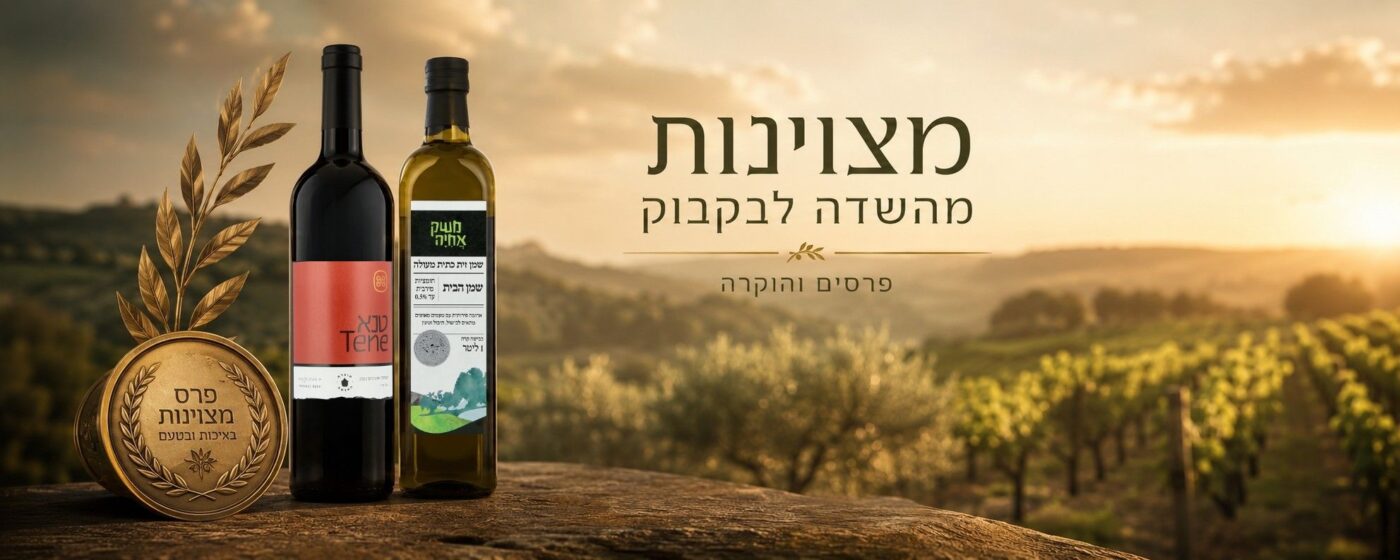 מצוינות מהשדה לבקבוק